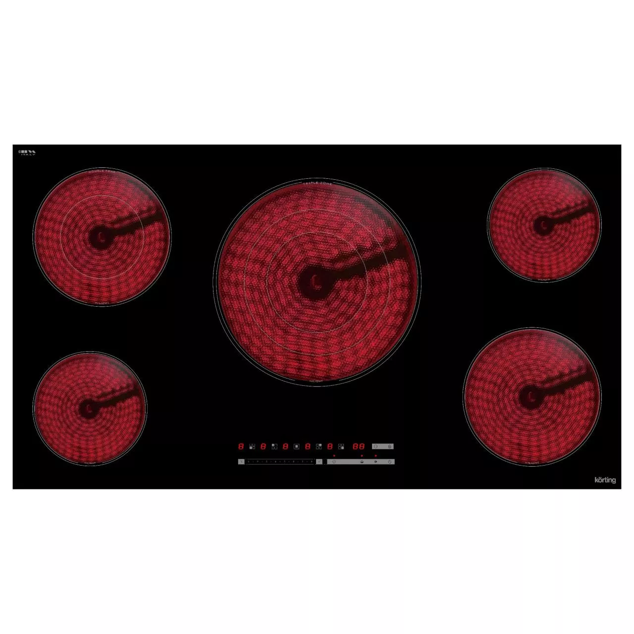 Встраиваемая электрическая варочная панель Korting HK 95309 B RU