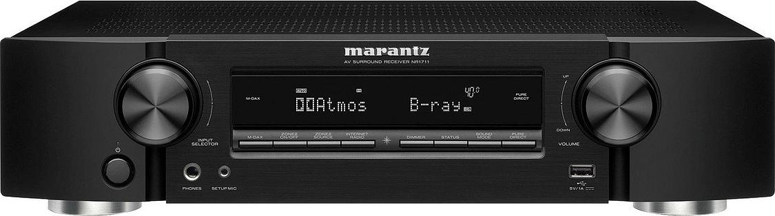 AV-ресивер Marantz NR1711, черный