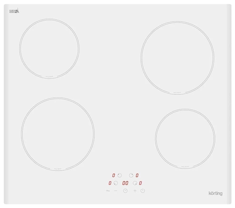 Электрическая варочная поверхность KORTING HK 60003 BW RU